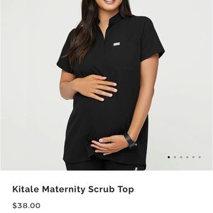 Figs Kitale Maternity top size XS in black